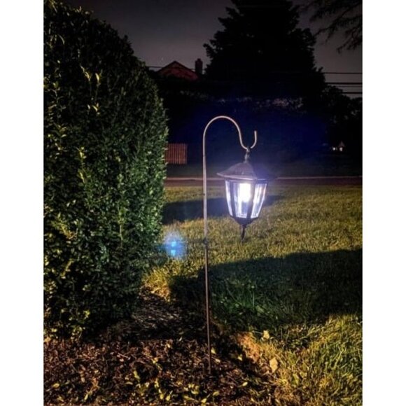 34 Inch Hanging Solar Lights Outdoor Waterproof Solar Garden Lights, 2 Pack - Picture 4 of 4